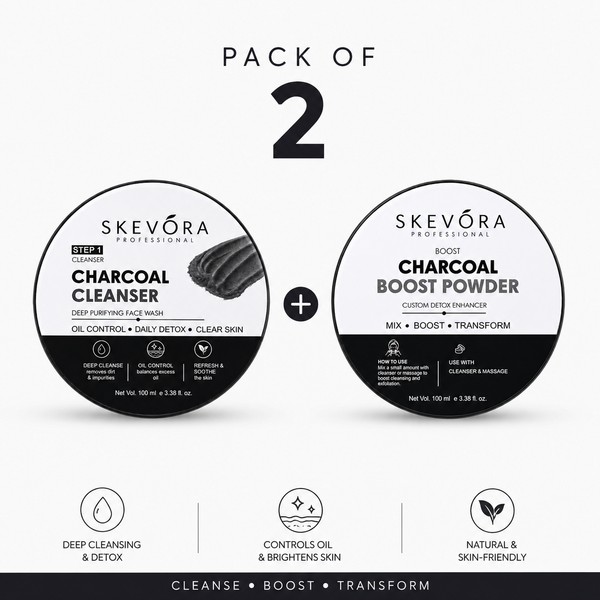 Charcoal Cleanser + Charcoal Boost Powder