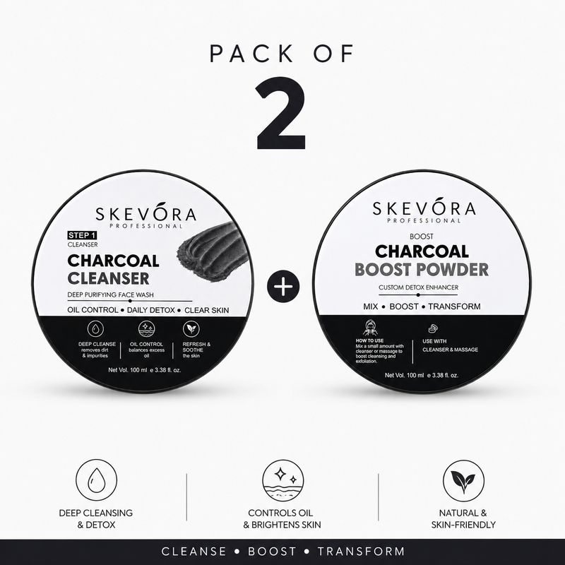 Charcoal Cleanser + Charcoal Boost Powder